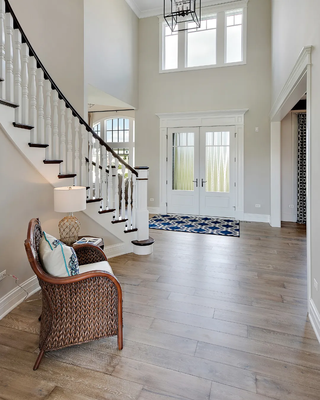 Waterproof luxury vinyl plank flooring in an Angier, NC kitchen