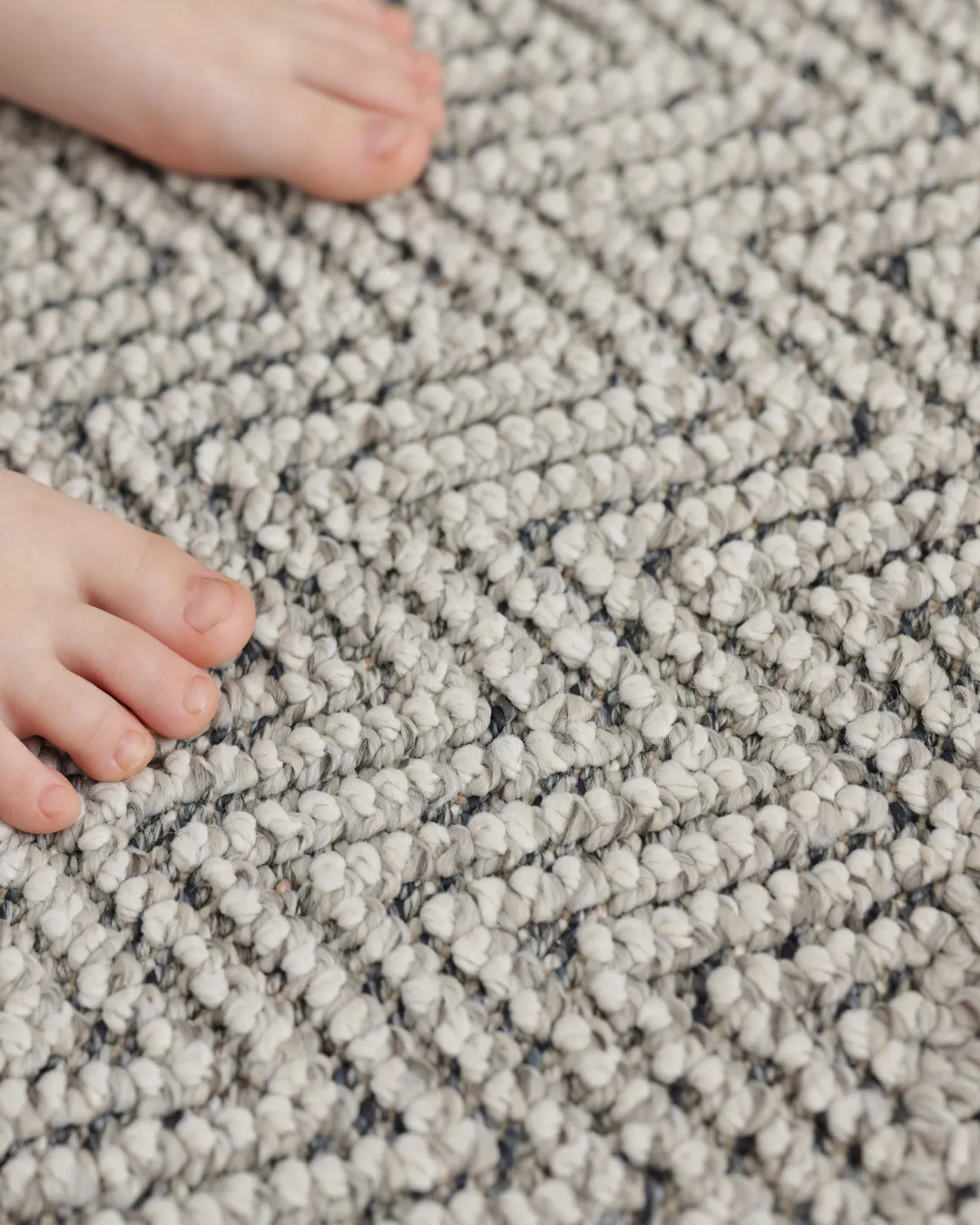 Family enjoying a newly installed floor in a central North Carolina home